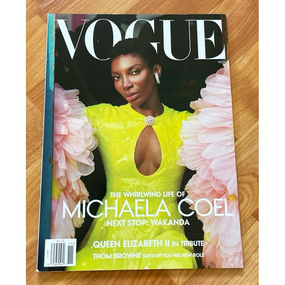 Vogue Magazine November 2022 Michaela Cole‎